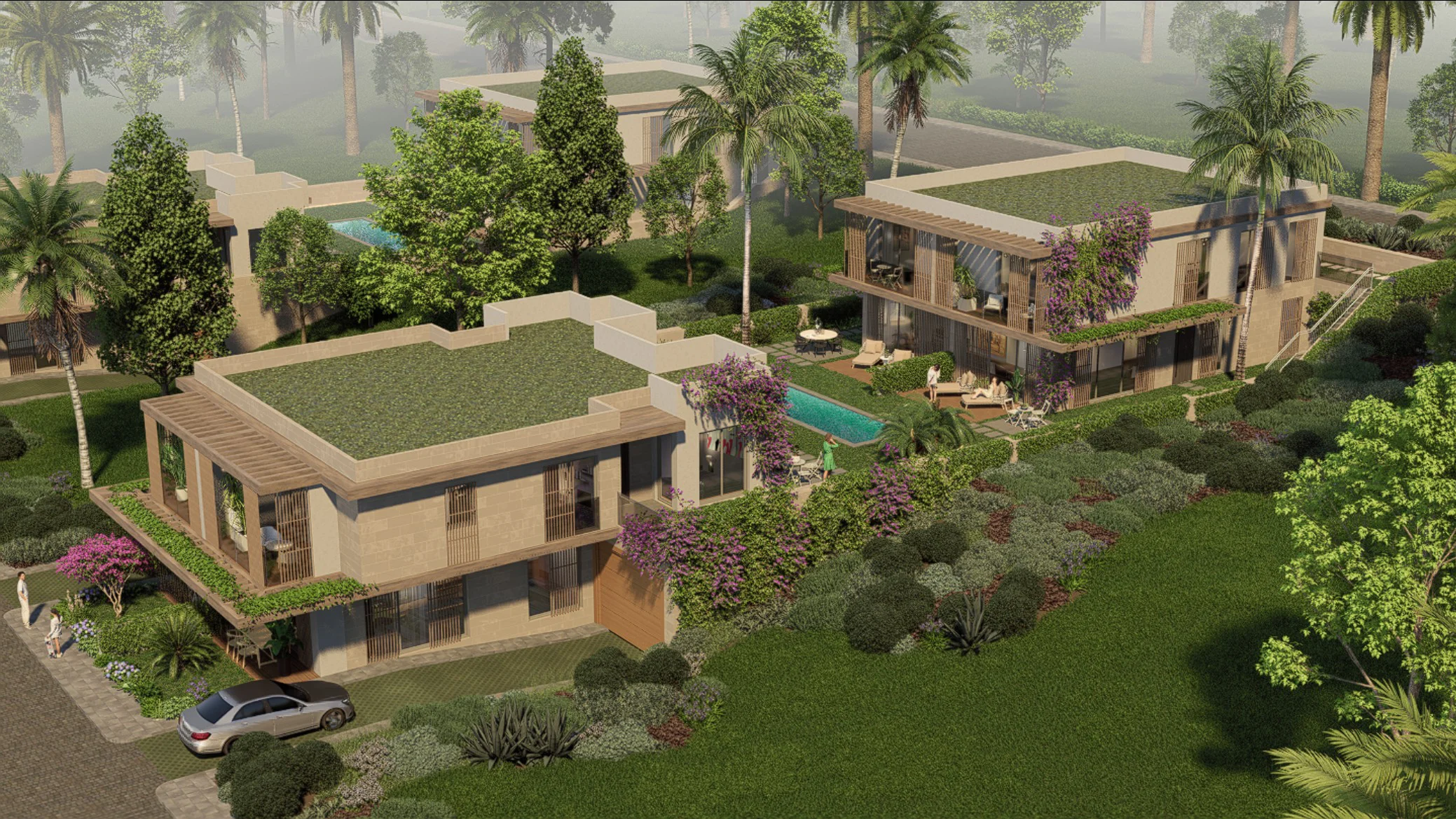 İki Adet İkiz Villa Uygulama Örneği