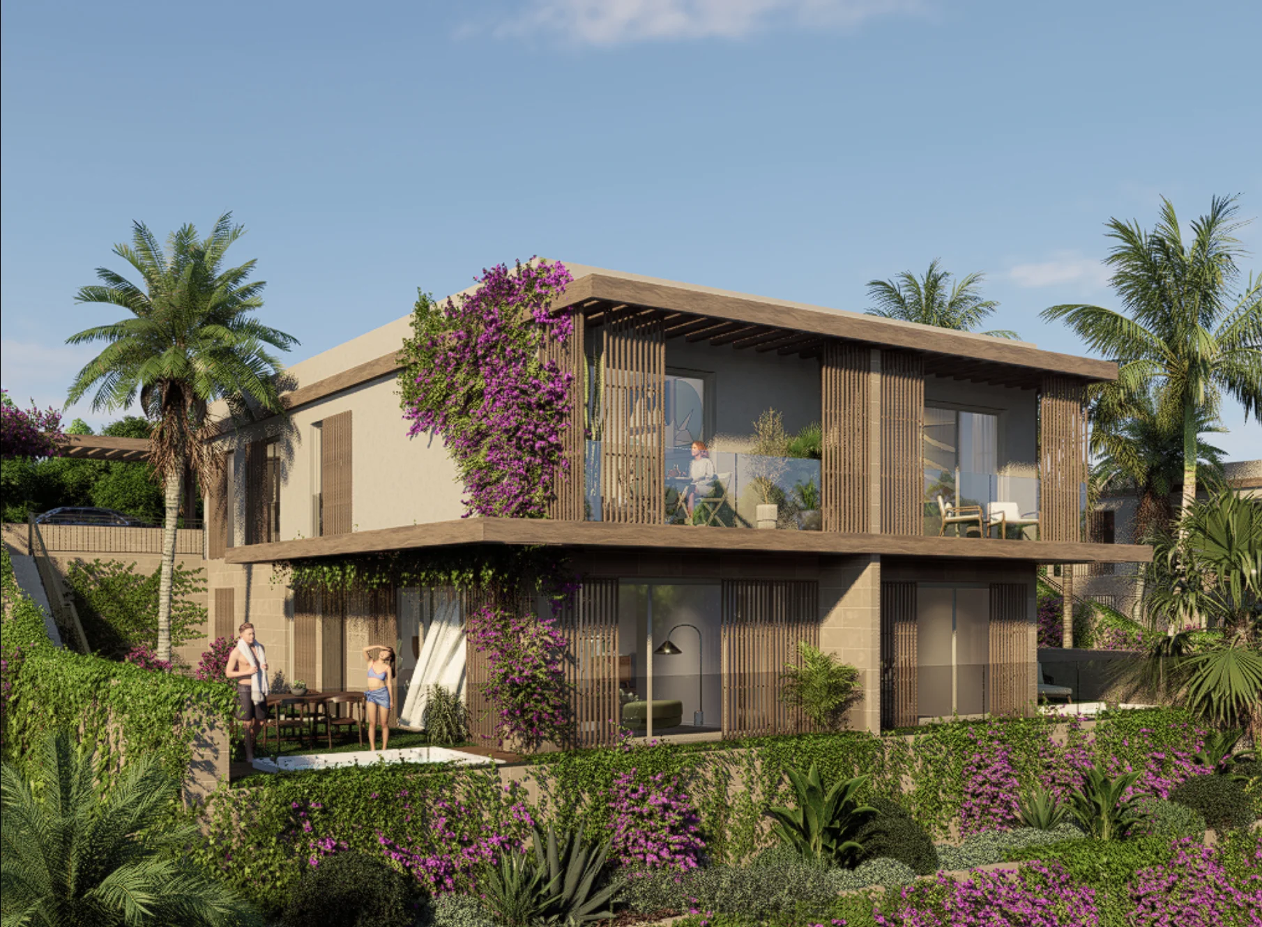 İkiz Villa Uygulama Örneği
